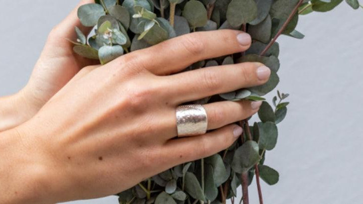 Neptune Ring - The Cresting Wave of This ‘Ocean’ Jewellery Collection - Kat Cadegan