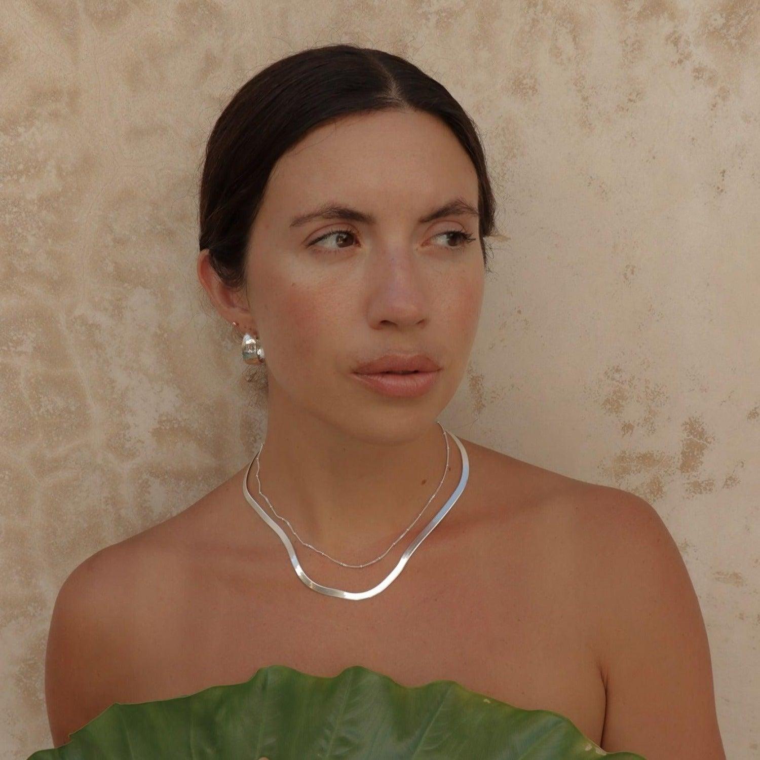 3 Ball Chain - Sterling Silver - Kat Cadegan