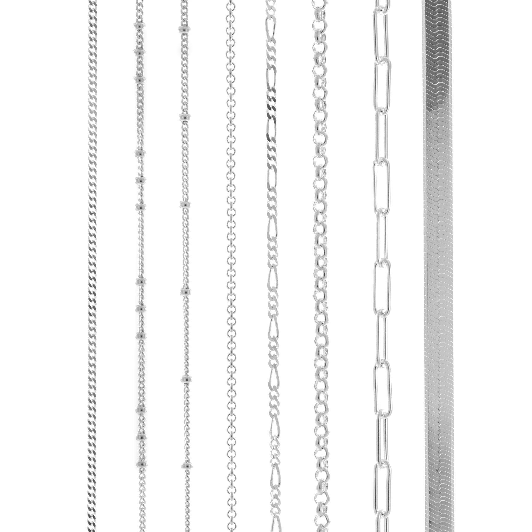 3 Ball Chain - Sterling Silver - Kat Cadegan