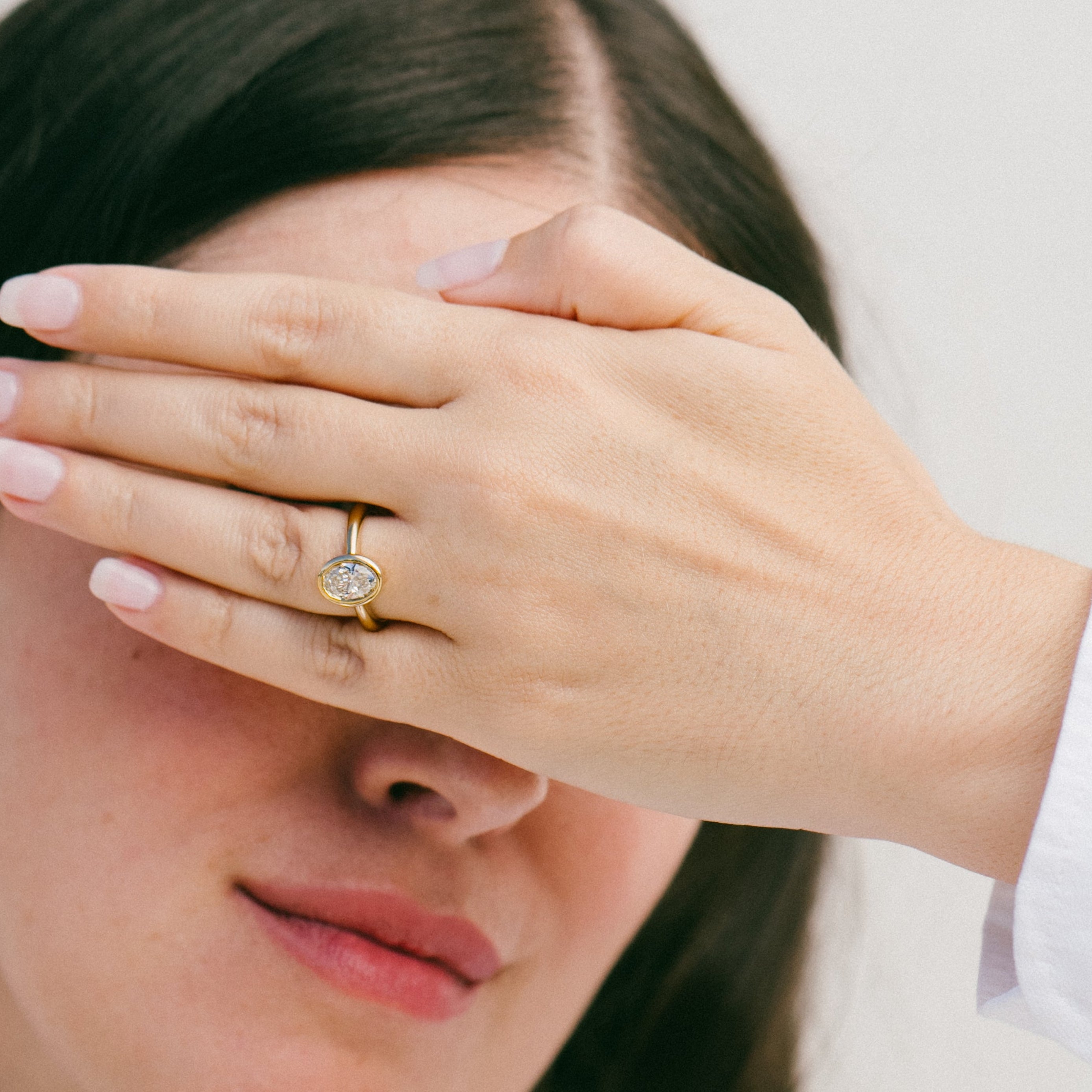 Yevheniia Oval Ready To Ship Diamond Ring