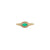 Ajna - Emerald 14k gold ring - Kat Cadegan