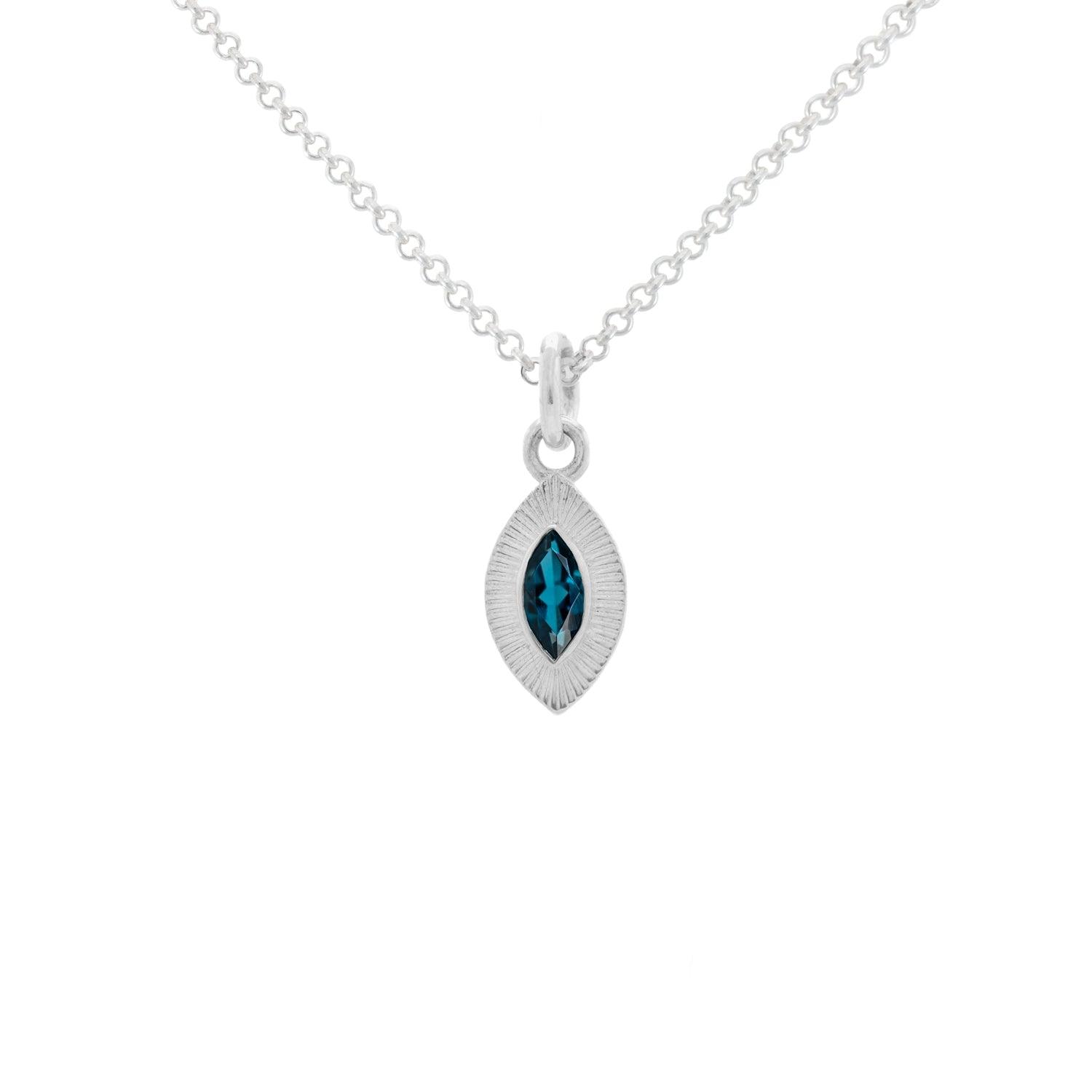 Ajna - Sterling Silver Pendant - Kat Cadegan Jewellery