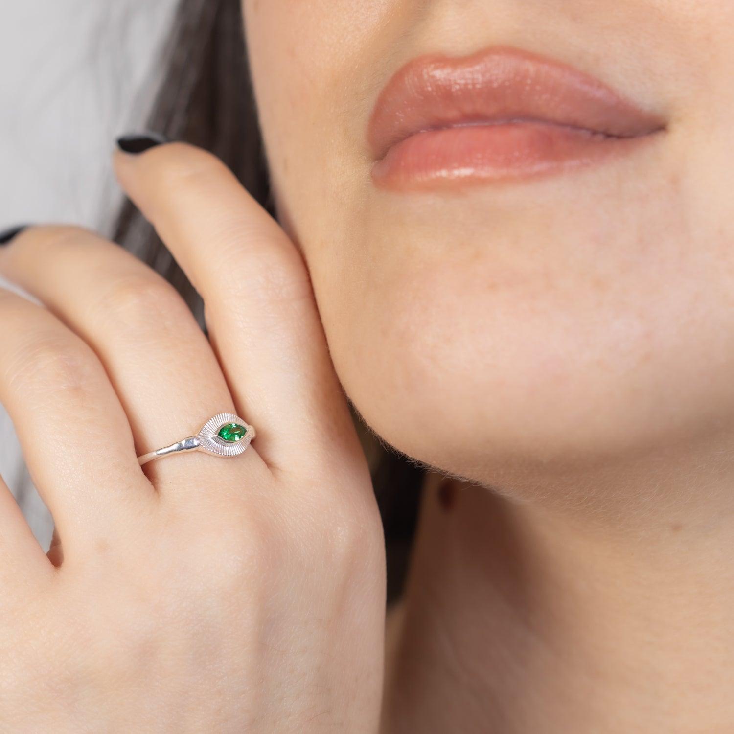 Ajna - Sterling Silver Ring - Kat Cadegan