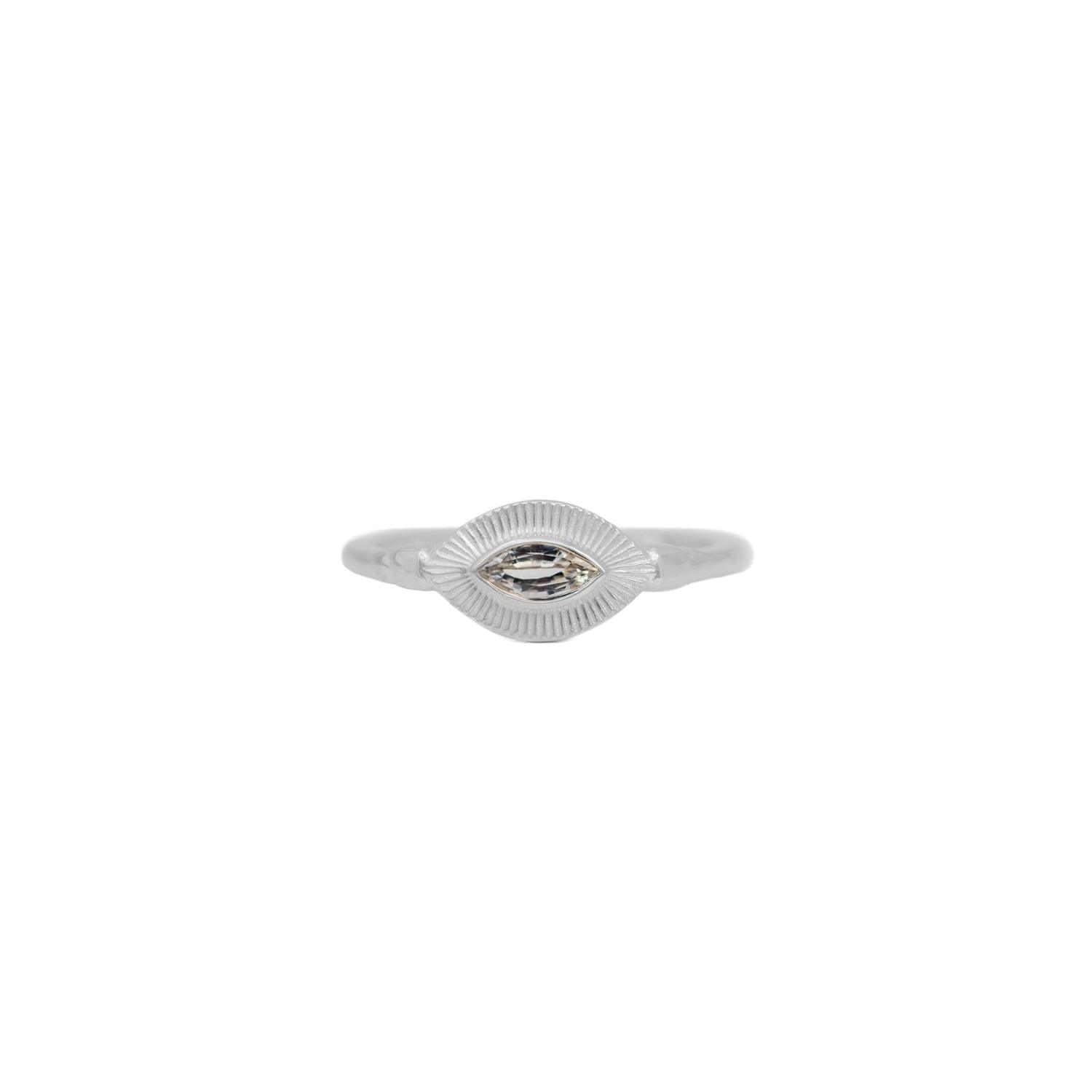 Ajna - Sterling Silver Ring - Kat Cadegan Jewellery