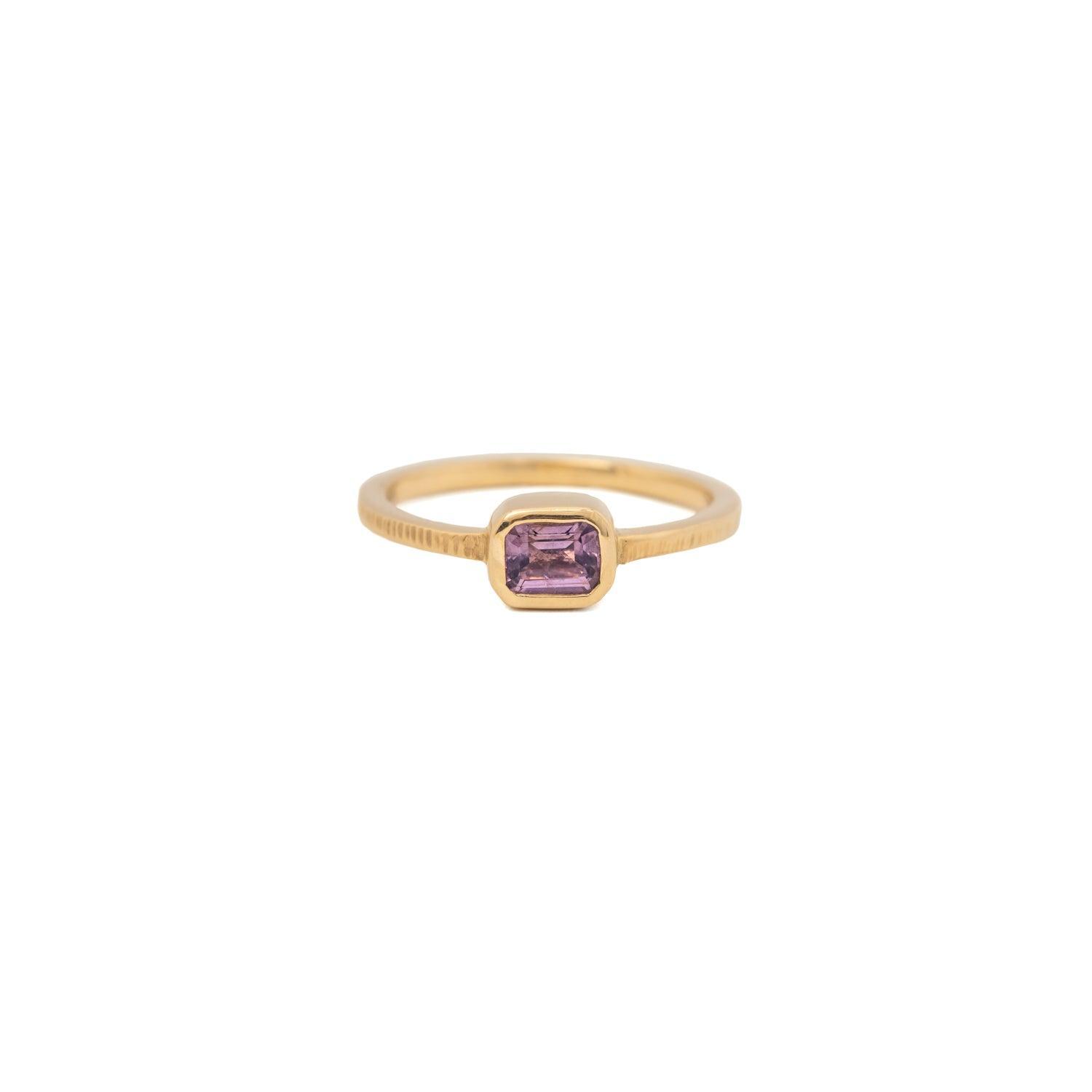 Alina - Pink Spinel Ring - Kat Cadegan
