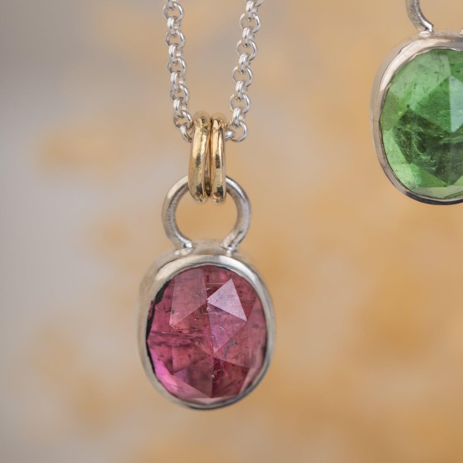 Angelina Gemstone Pendant - Kat Cadegan