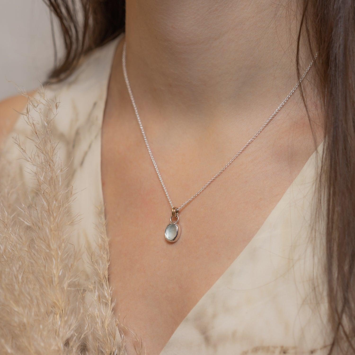 Angelina Gemstone Pendant - Kat Cadegan