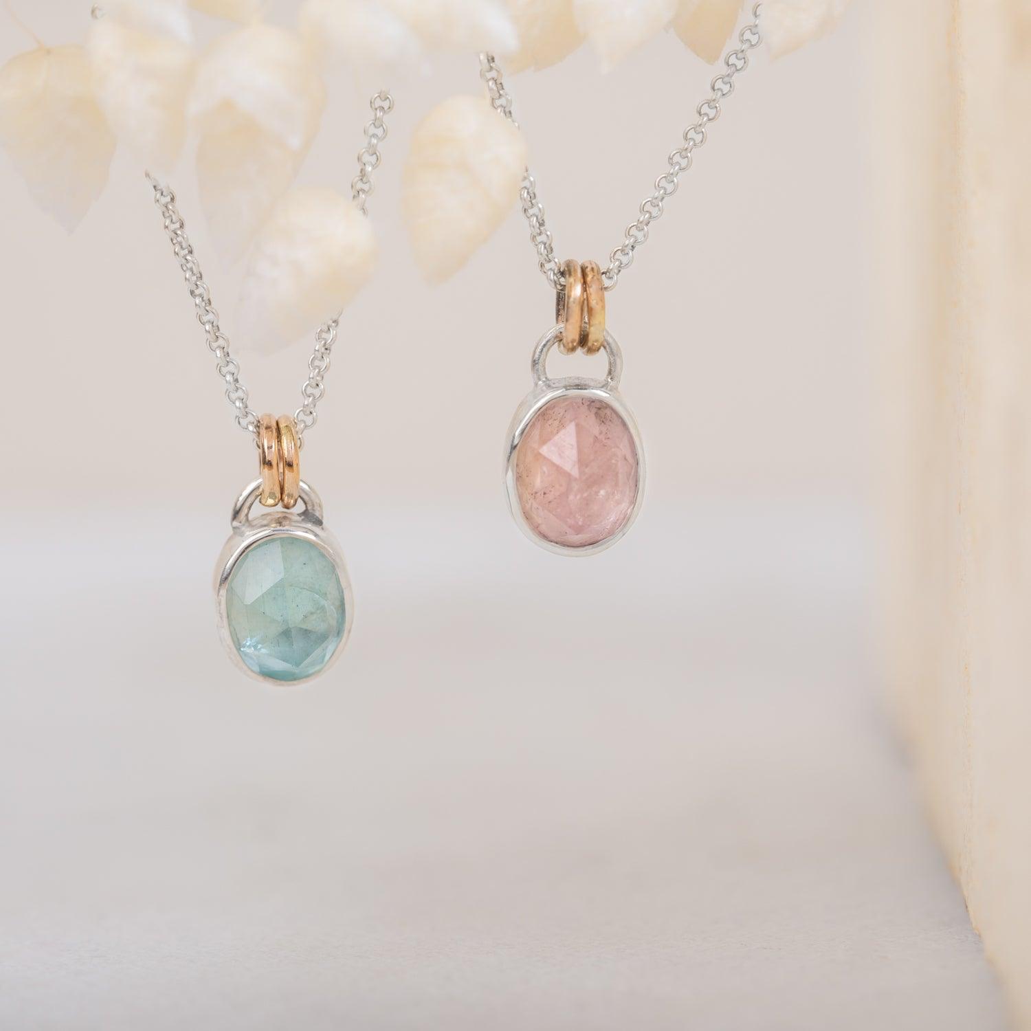 Angelina Gemstone Pendant - Kat Cadegan