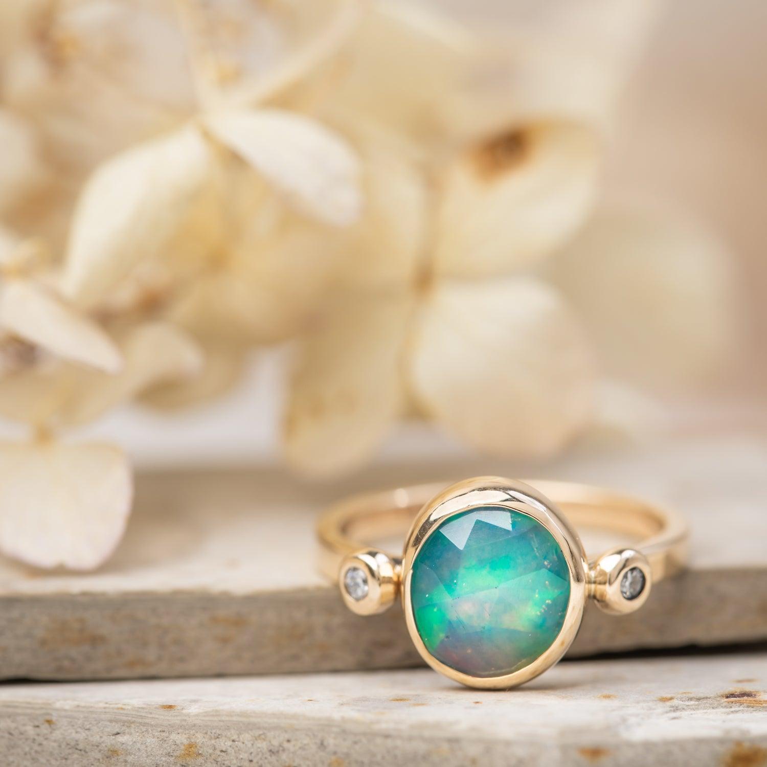 Annie - Opal Ring - Kat Cadegan