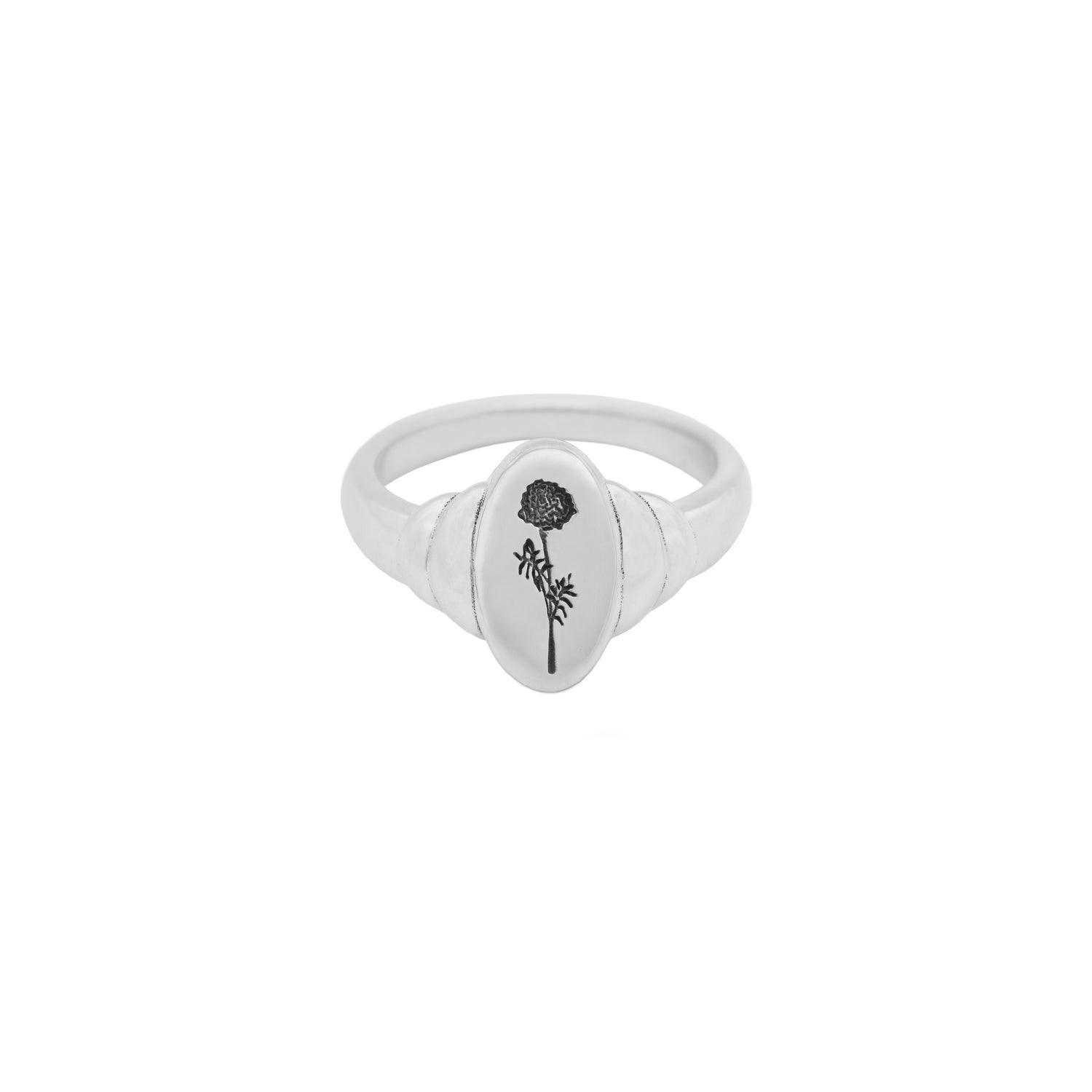 Birth flower - Ring - Kat Cadegan