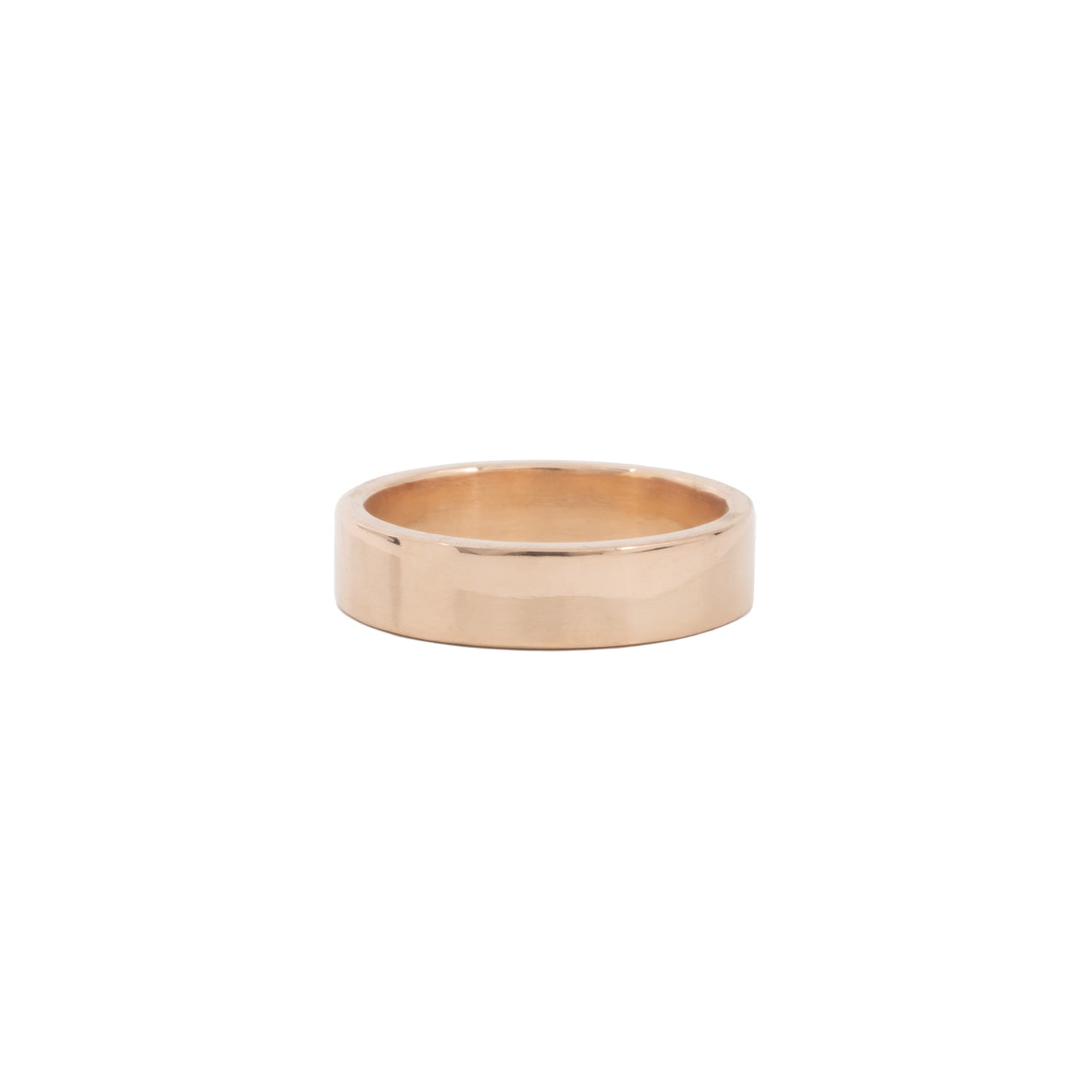 Classic 5mm Gold Wedding Band - Kat Cadegan Jewellery