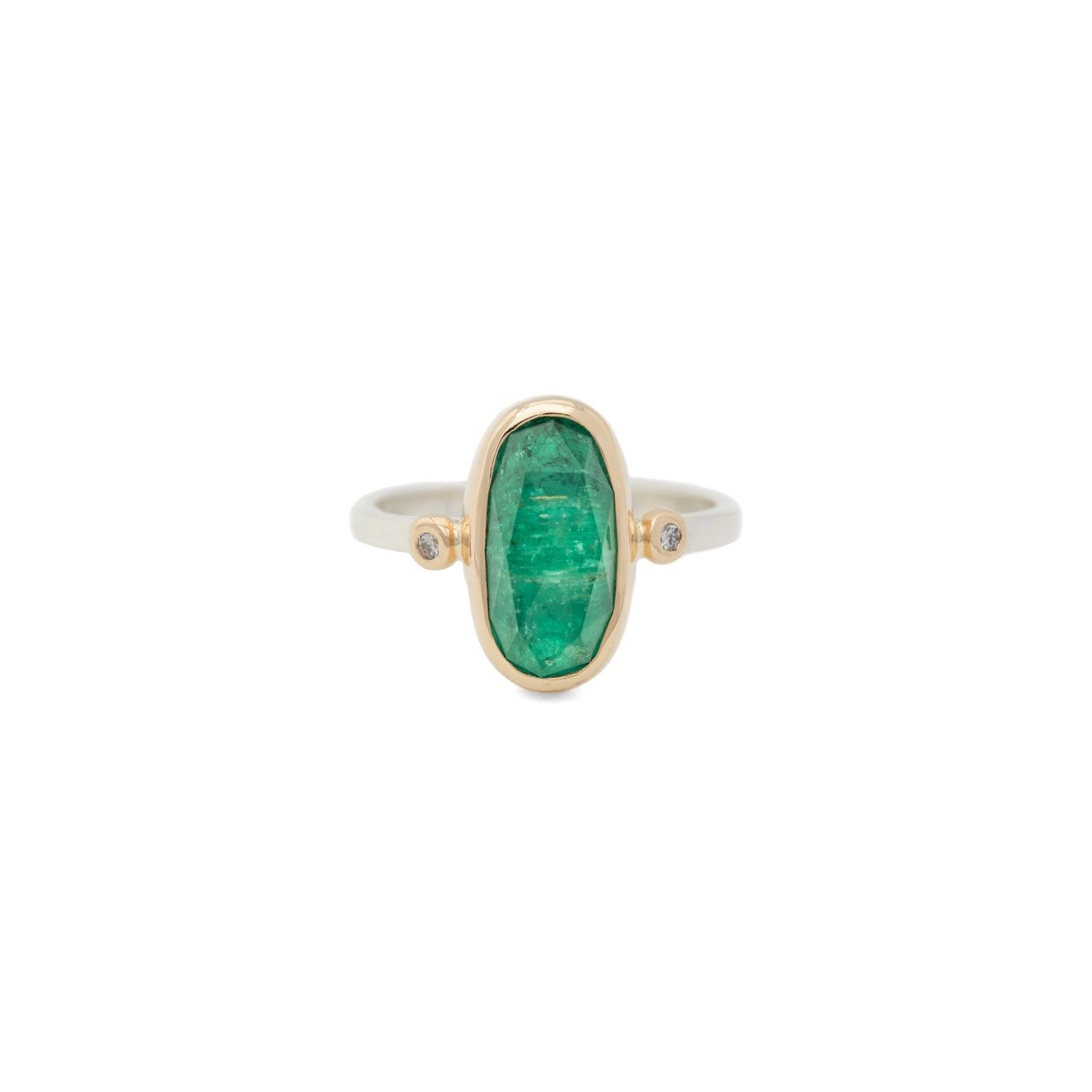 Emelia - Emerald Ring - Kat Cadegan