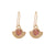 Hathor earrings 14k gold - Kat Cadegan