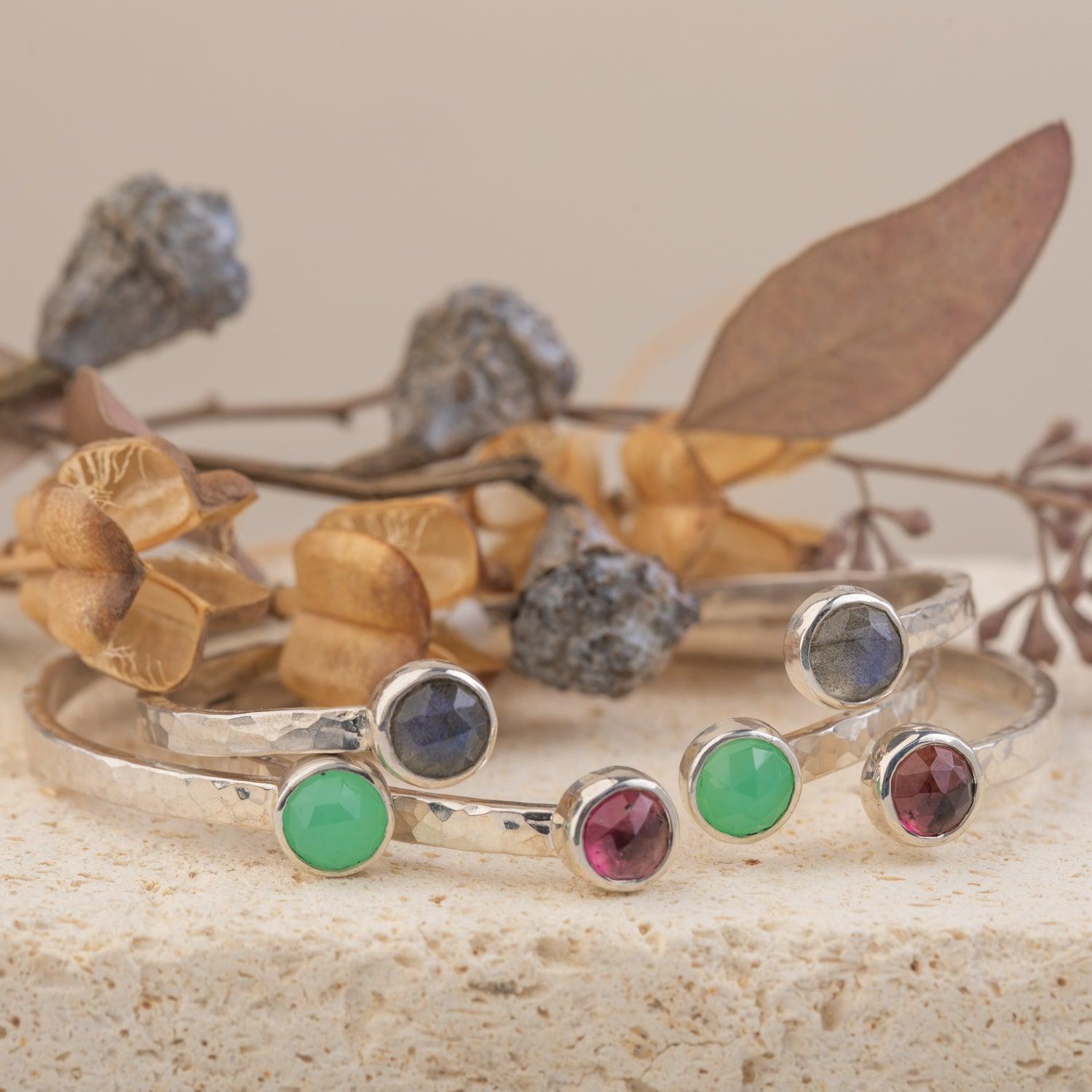 Hathor - Silver Bangle - Kat Cadegan