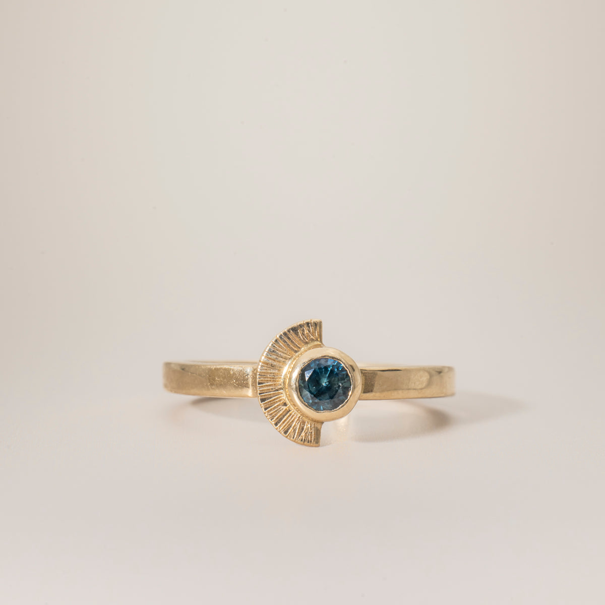 Kat Cadegan - Isabel Sapphire Ring - Ready to Ship - Sapphire - 14k gold