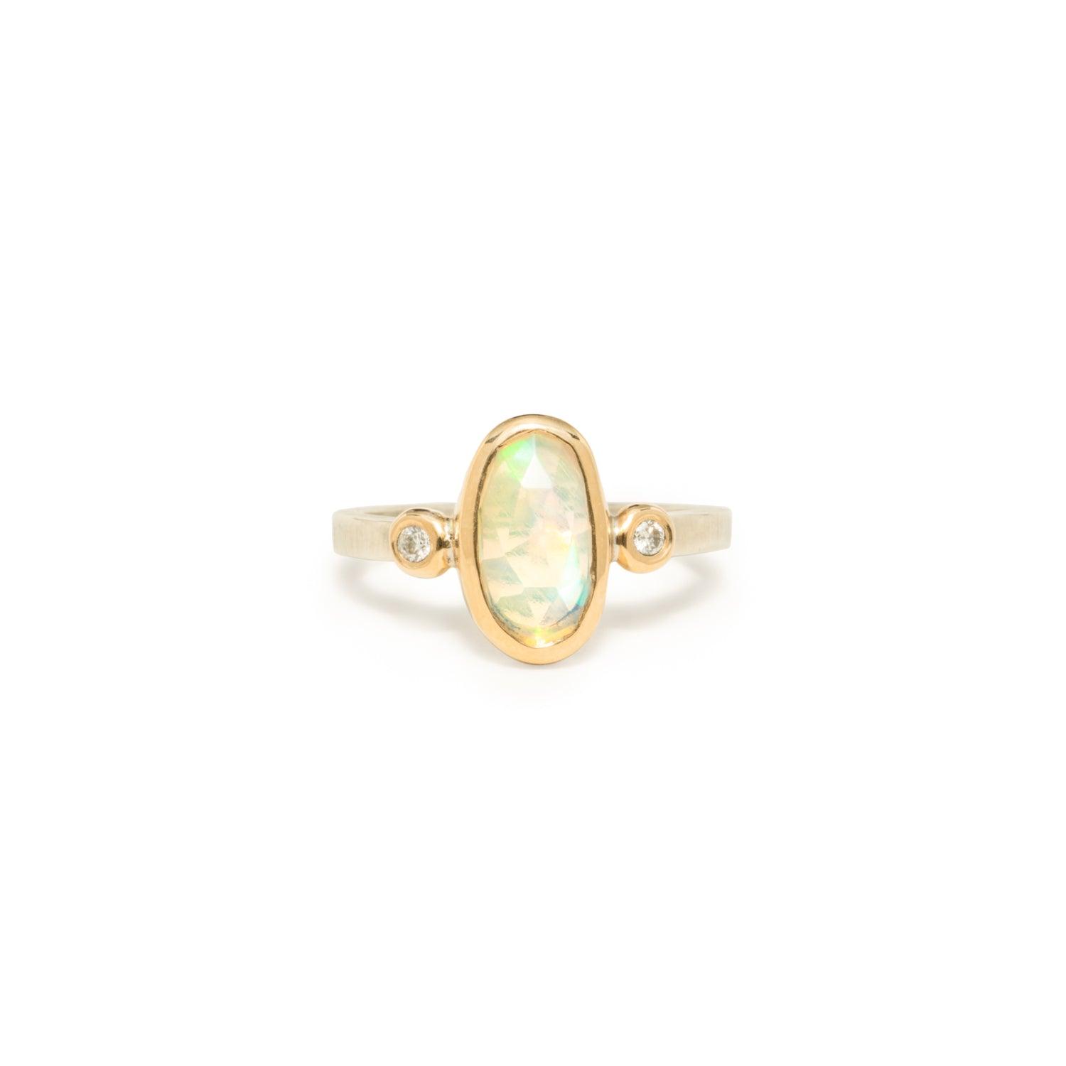 Jalyne - welo opal ring - Kat Cadegan Jewellery