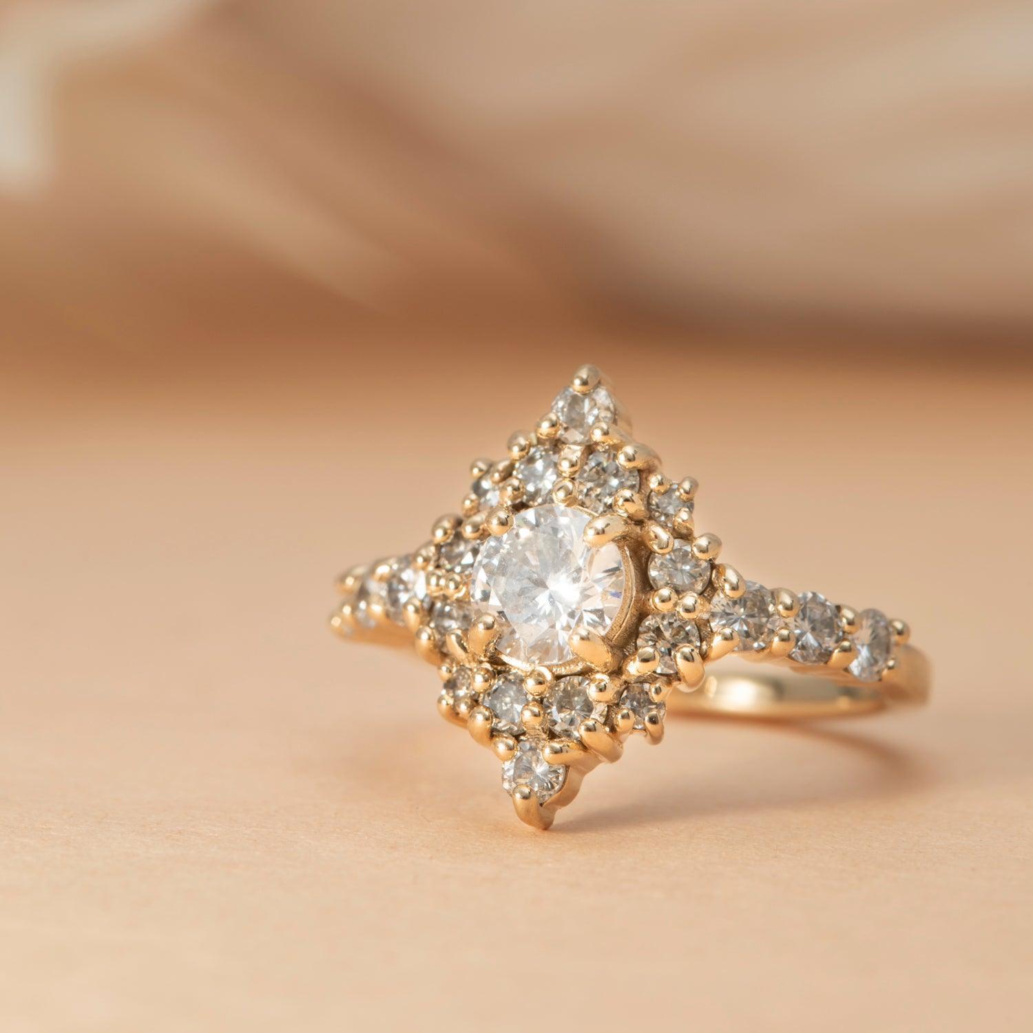 Kasha Duff - diamond ring - Kat Cadegan