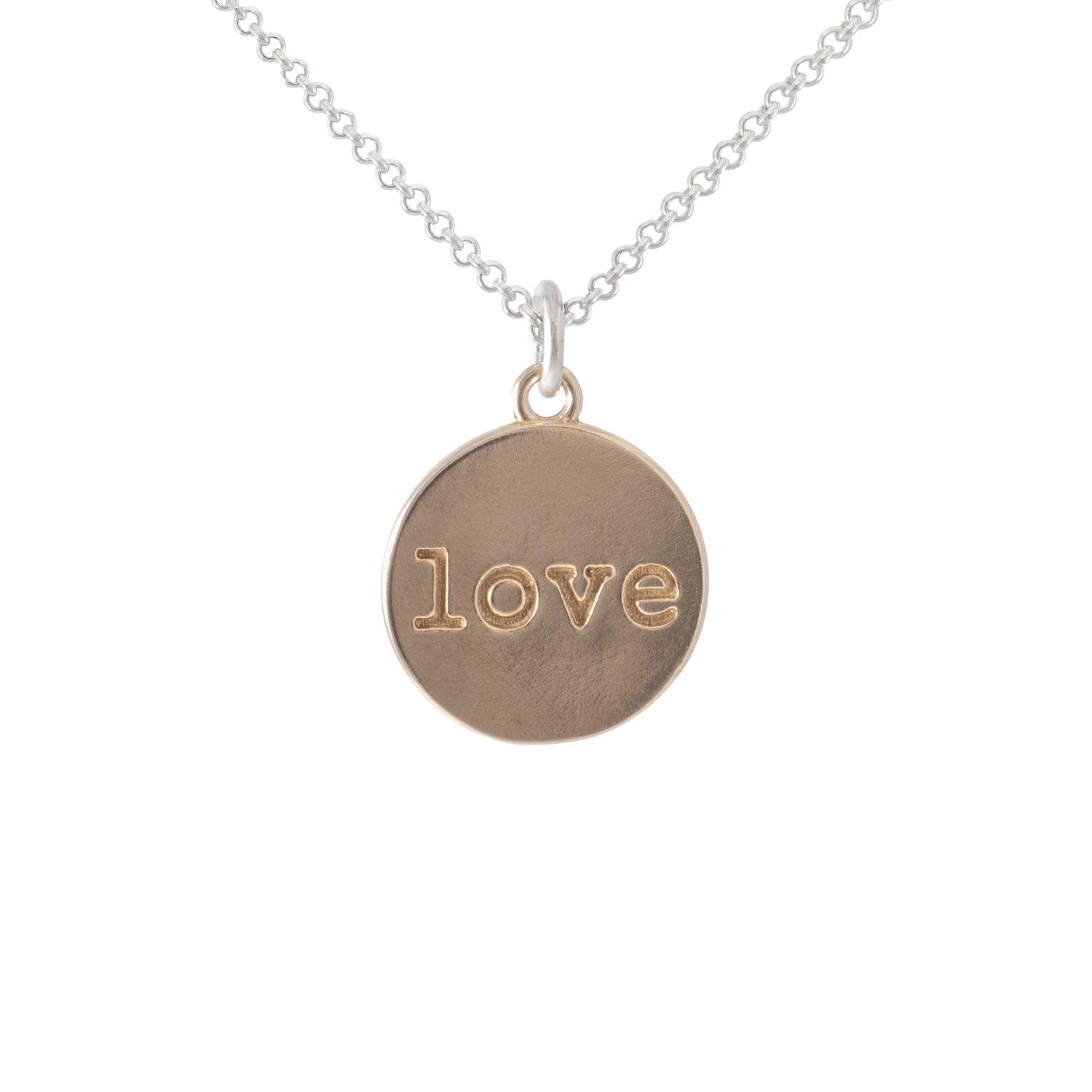 Love Pendant - Kat Cadegan Jewellery