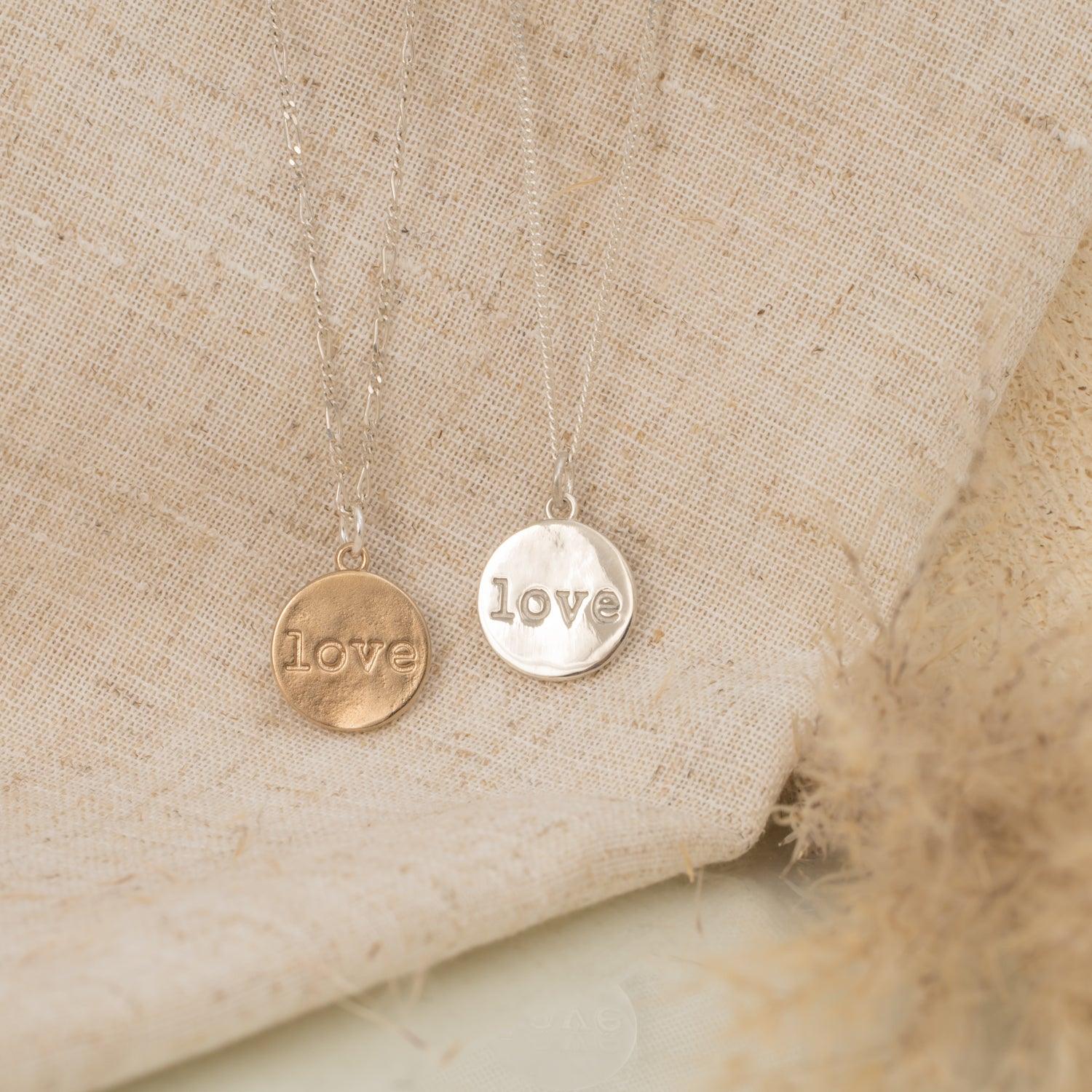 Love Pendant - Kat Cadegan Jewellery