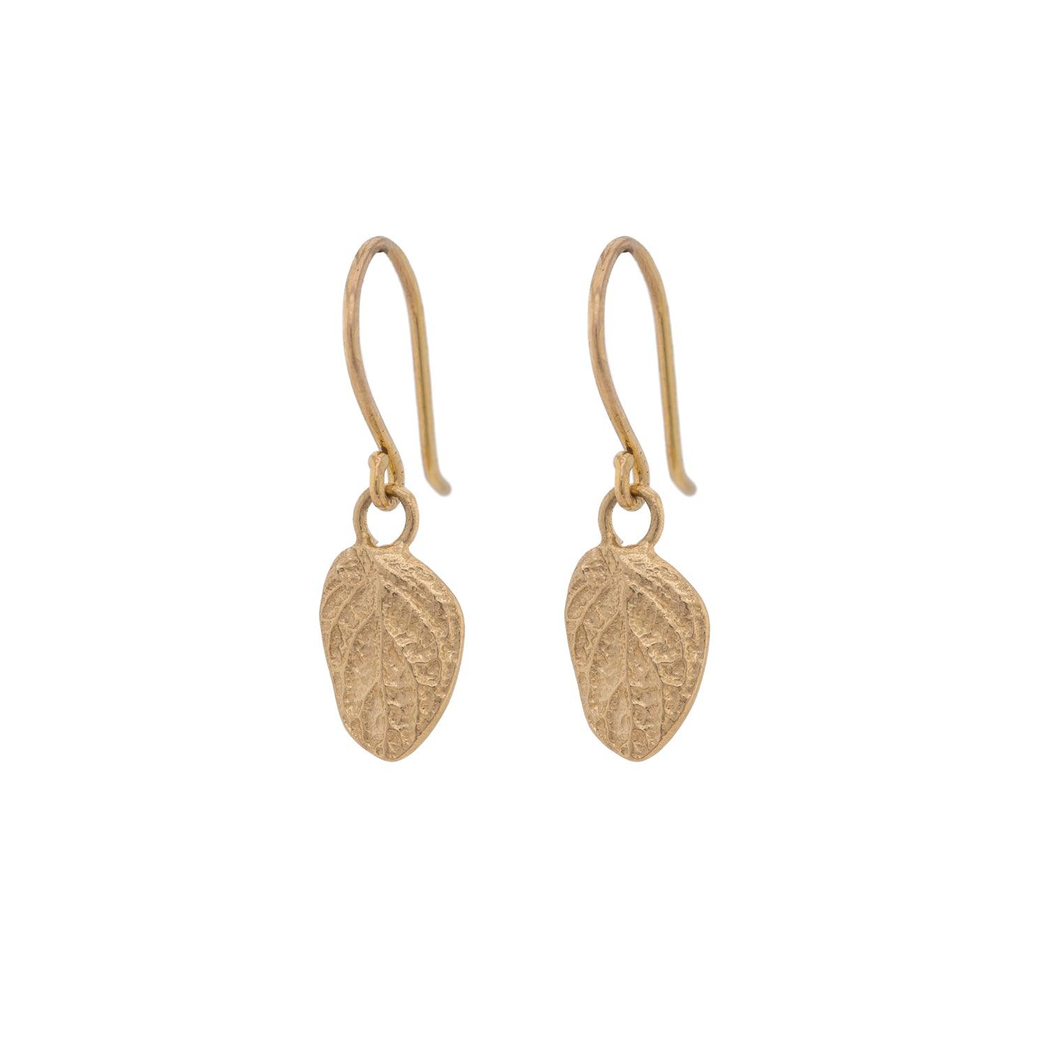 Oregano Earrings | 14k gold | Small - Kat Cadegan