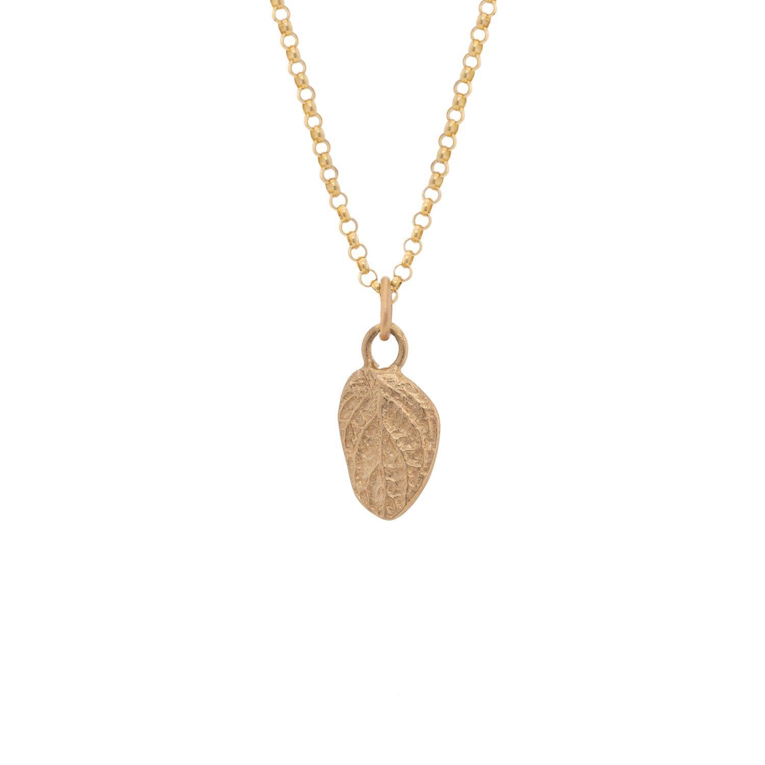 Oregano Pendant | 14k Gold | Small - Kat Cadegan