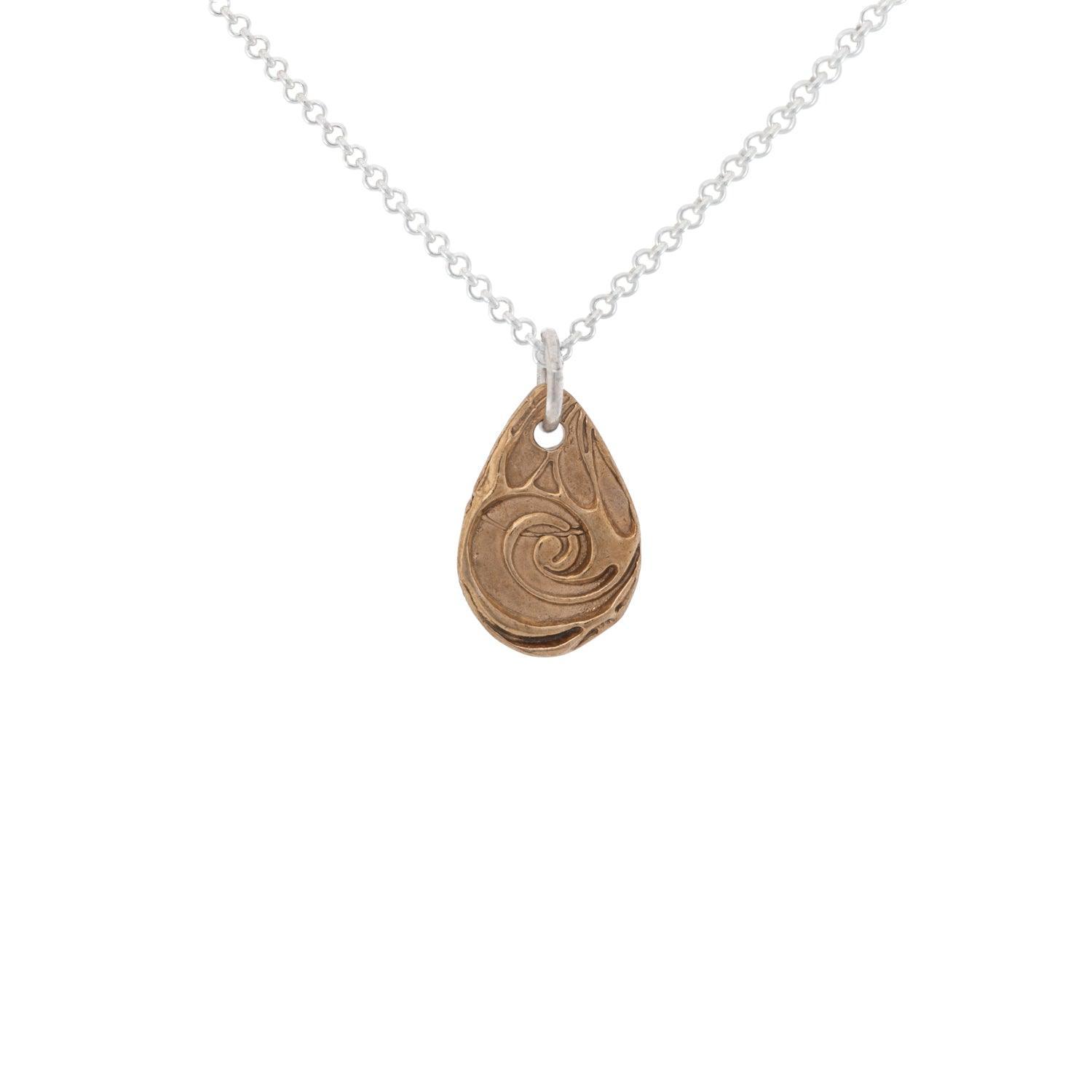 Plume Pendant | Teardrop - Kat Cadegan