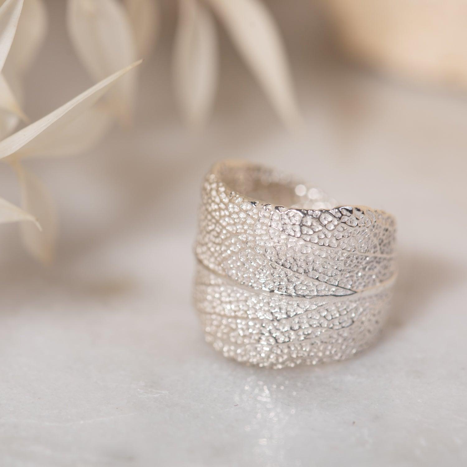 Sage Leaf Ring - Kat Cadegan