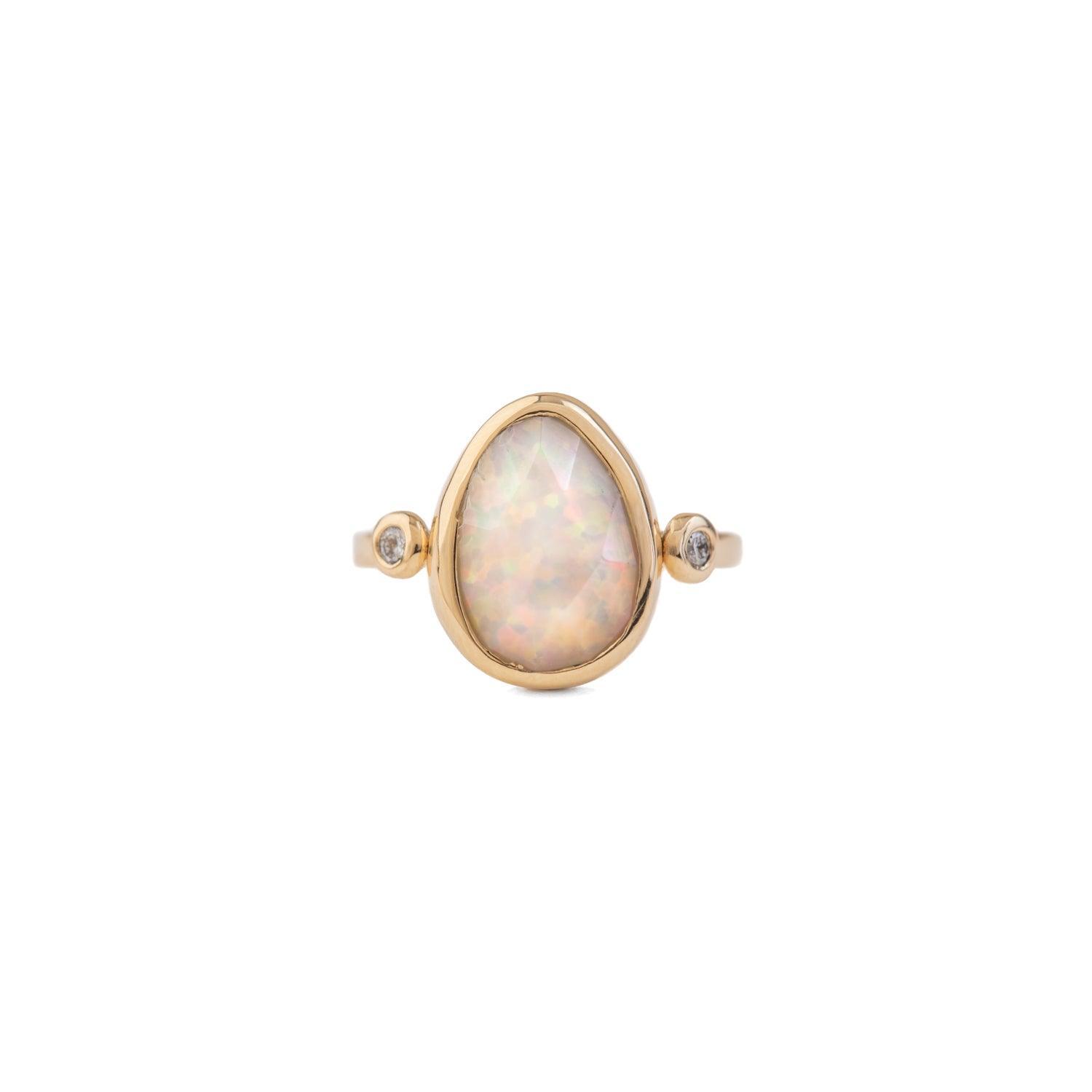 Sierra - Opal Gold Ring - Kat Cadegan