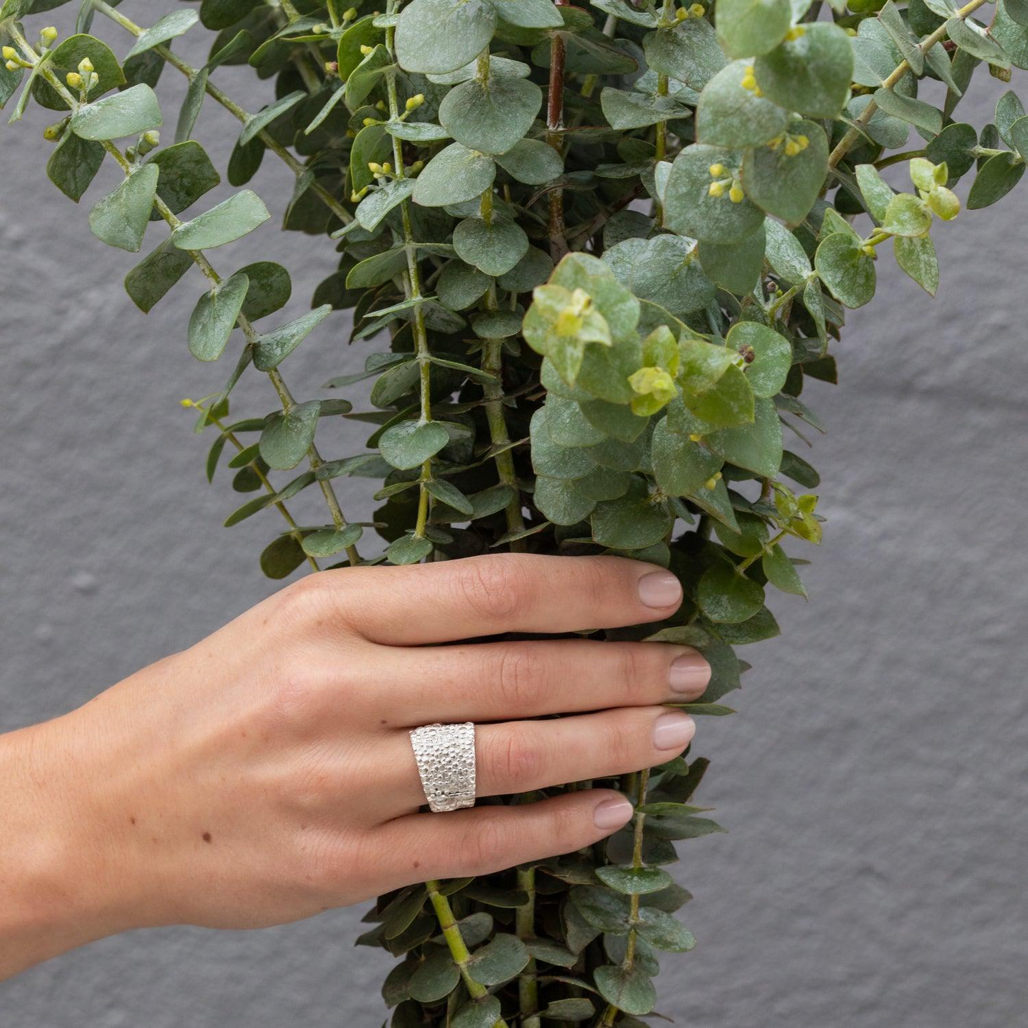 Urchin Ring - Hand Fabricated - Kat Cadegan