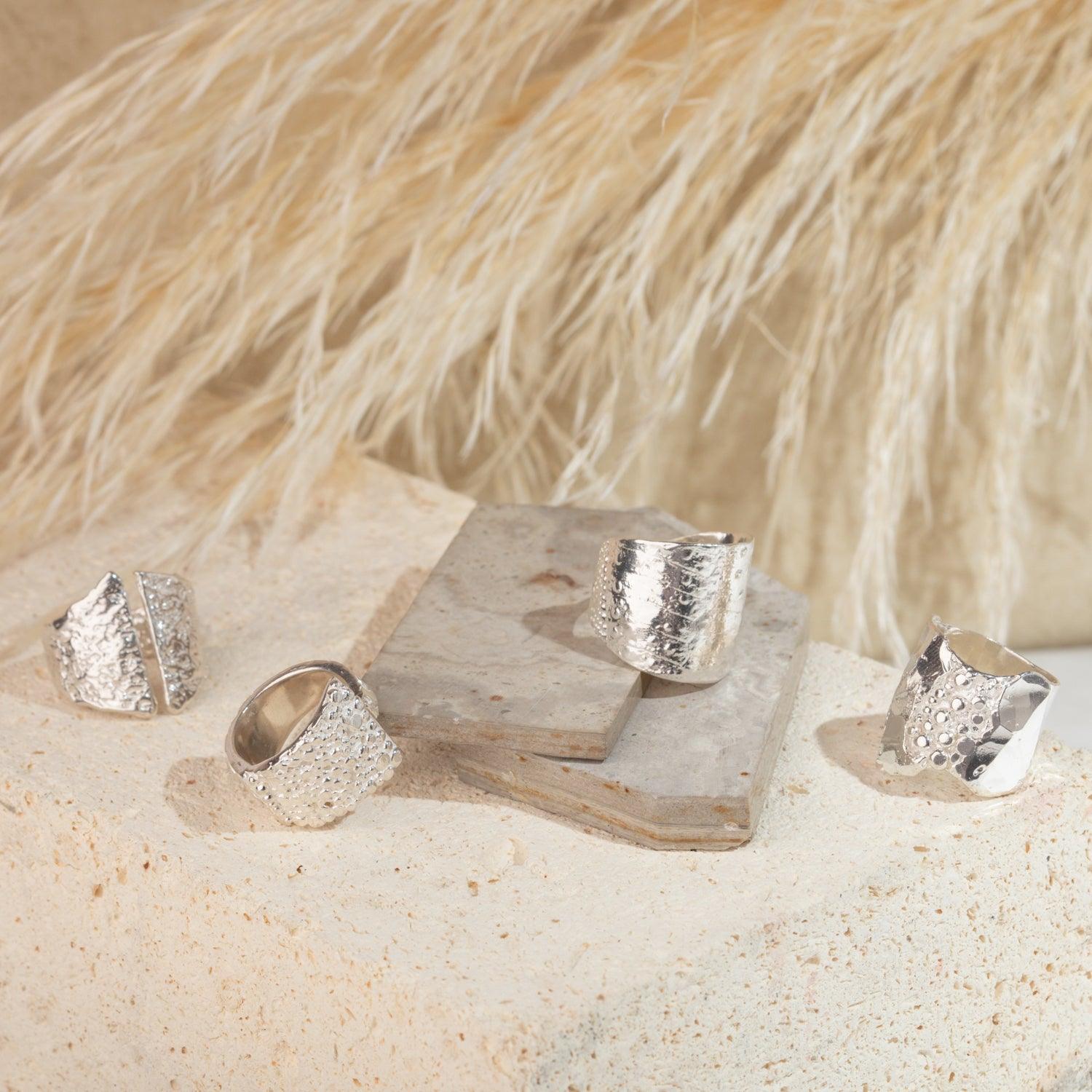 Urchin Ring - Hand Fabricated - Kat Cadegan