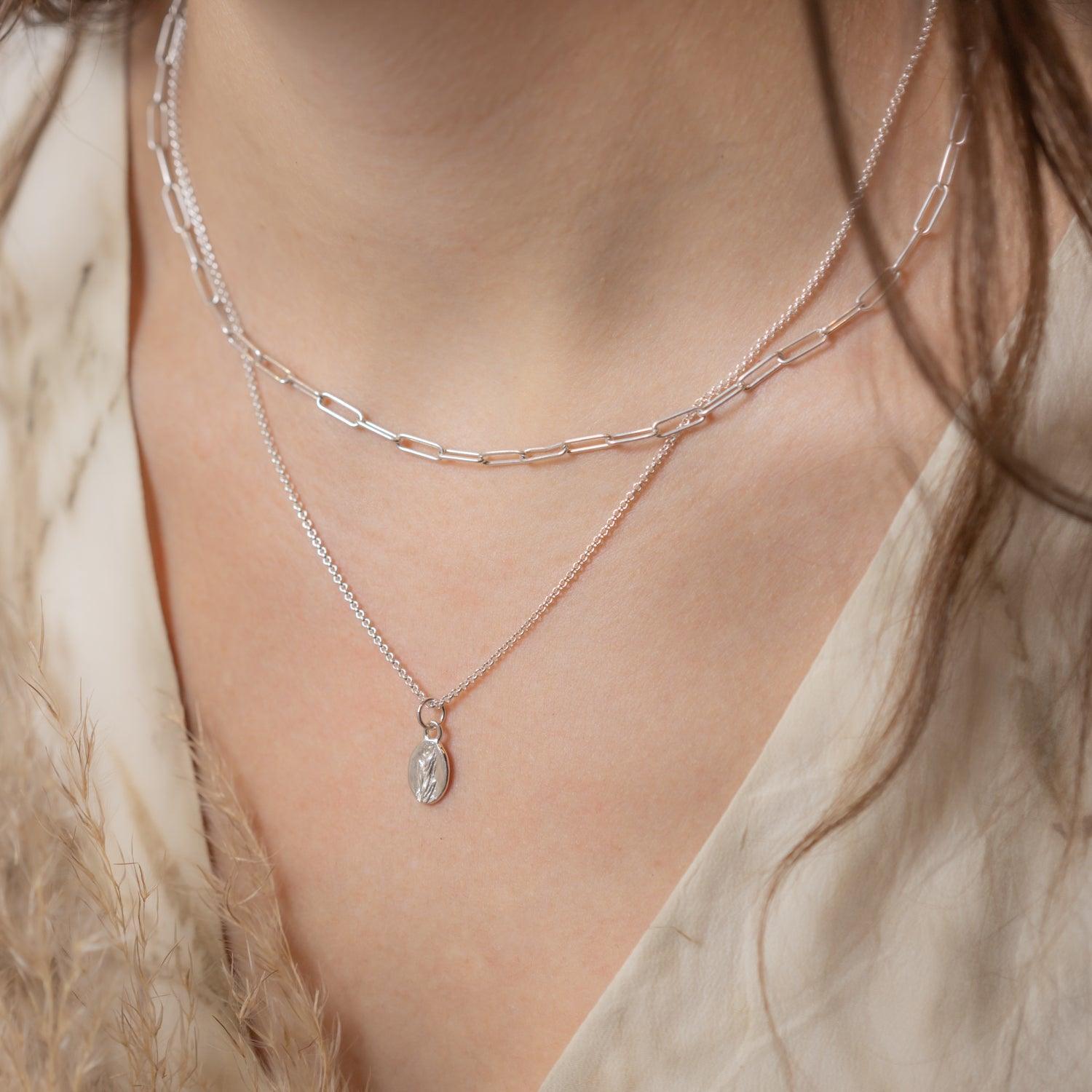 Wild Grass Pendant | Oval - Kat Cadegan