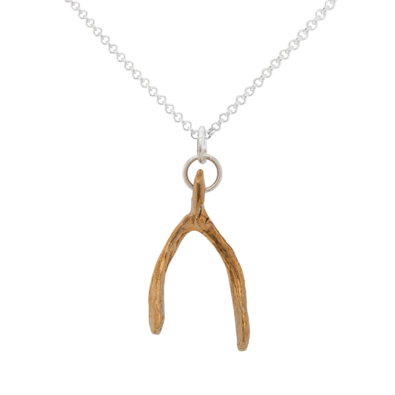 Wishbone Pendant | Small - Kat Cadegan