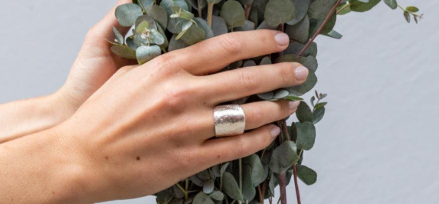 Neptune Ring - The Cresting Wave of This ‘Ocean’ Jewellery Collection - Kat Cadegan