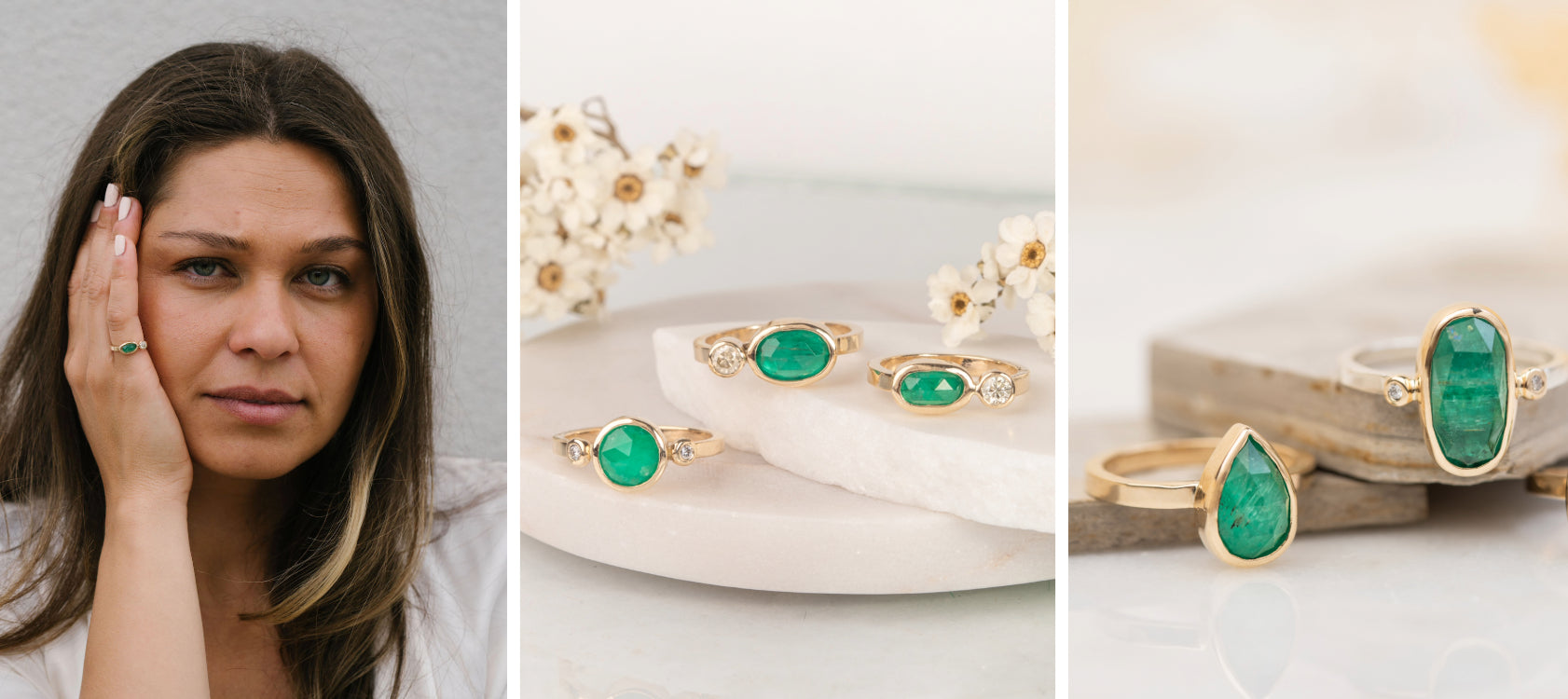 Emerald - Kat Cadegan Jewellery