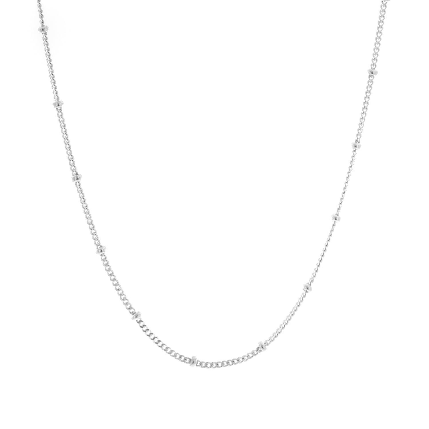 】最終価格】SILVER BALL CHAIN NECKLACE 1 Ball - Sterling Silver Chain – Kat Cadegan
