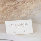 2 mm gemstone 14k gold studs - Kat Cadegan