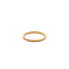 2mm Gold Wedding Band - Kat Cadegan