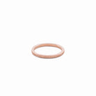 2mm Gold Wedding Band - Kat Cadegan