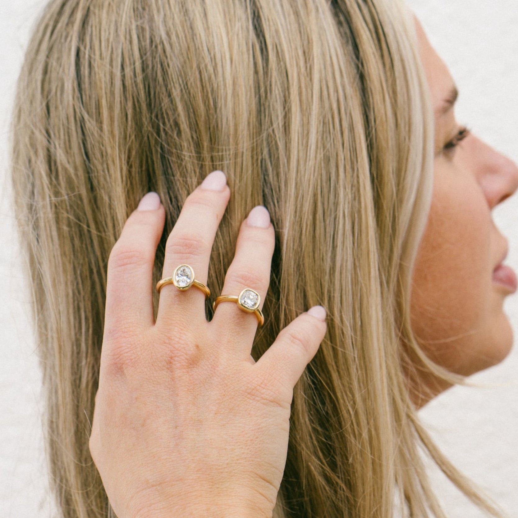 Yevheniia Cushion Diamond Ring - Ready to ship