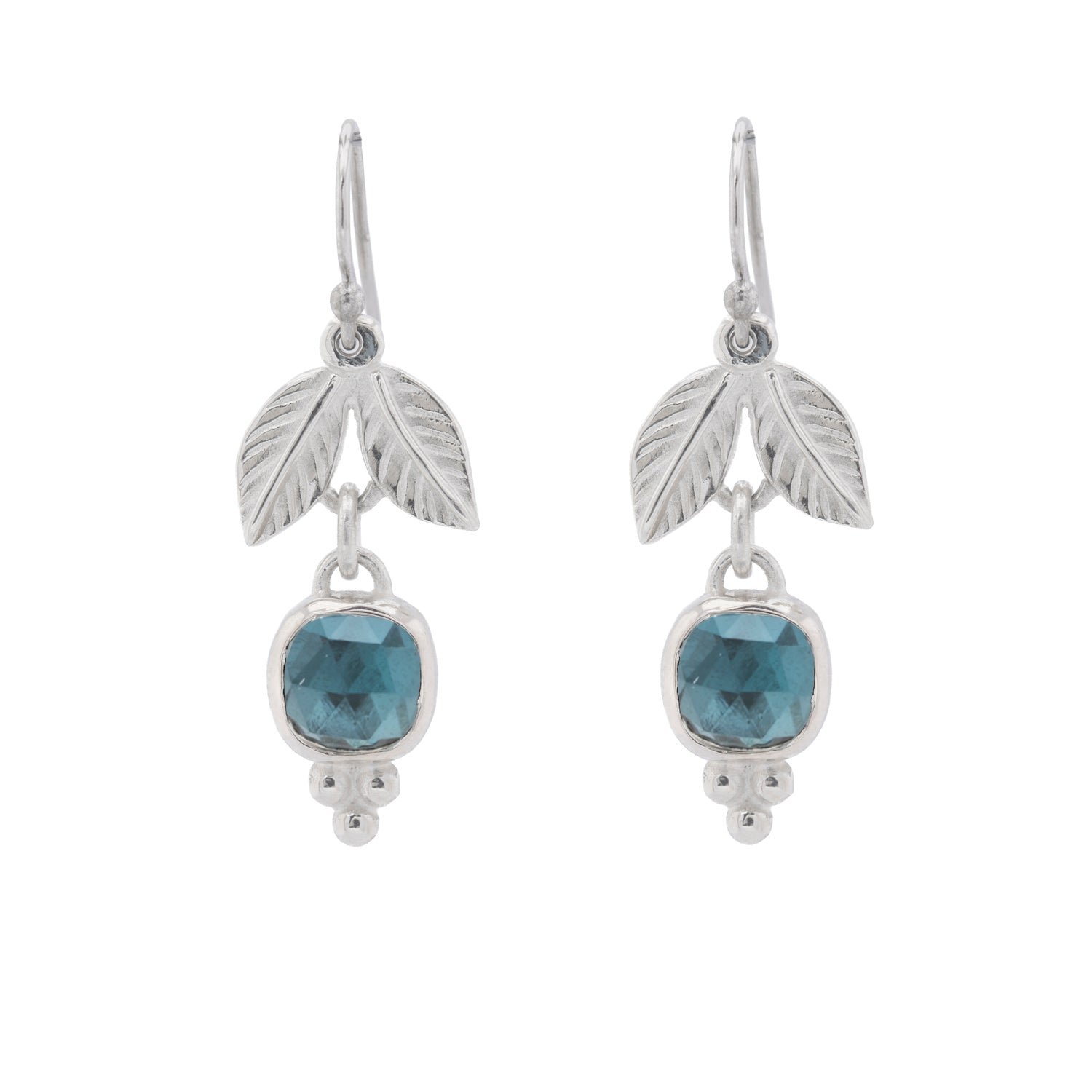 Adam and Eve Earrings London Blue Topaz