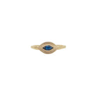 Ajna - Sapphire 14k gold ring - Kat Cadegan