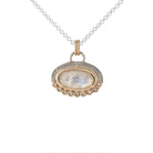 Alice - Gemstone & Diamond Pendant - Kat Cadegan Jewellery