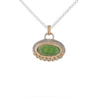 Alice - Gemstone & Diamond Pendant - Kat Cadegan Jewellery
