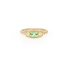 Amelia - tourmaline 14k gold ring - Kat Cadegan Jewellery