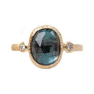 Aria London blue topaz and diamond ring, photo 1