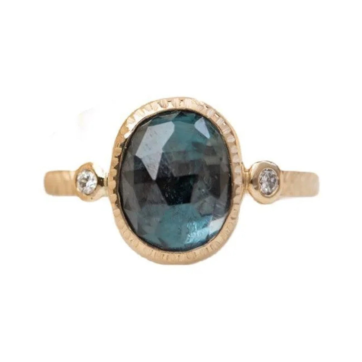 Aria London blue topaz and diamond ring, photo 1