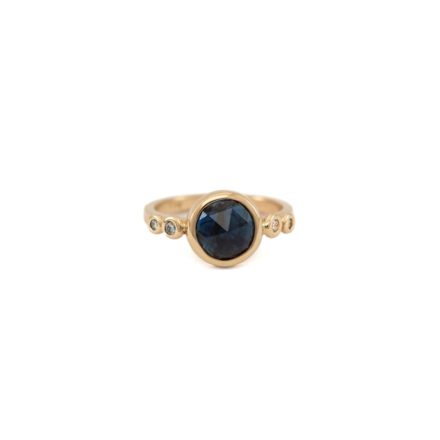 Aubrey Rose - Sapphire Ring - Kat Cadegan