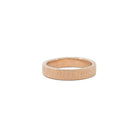 Bark 4mm 14k gold wedding band - Kat Cadegan Jewellery