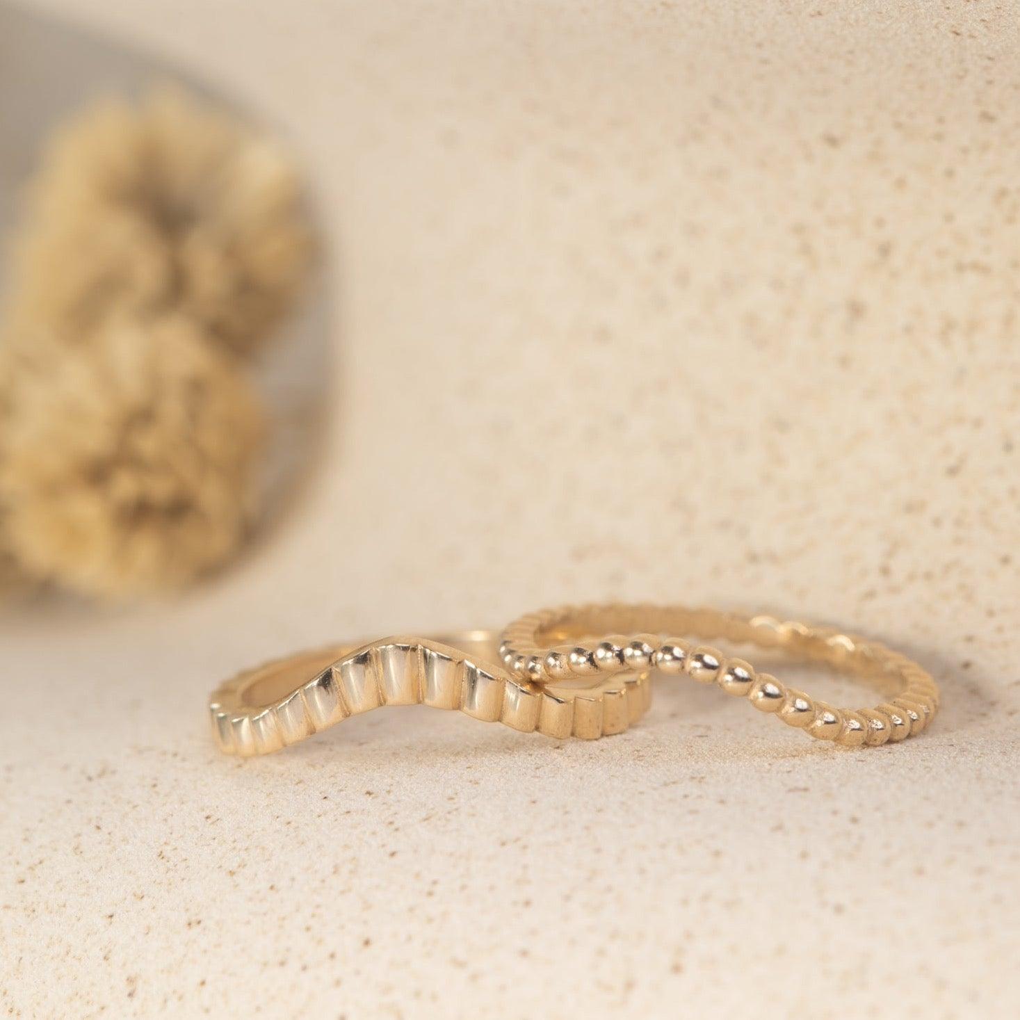 Beaded Contour Band - Kat Cadegan