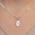 Birth flower pendants - Kat Cadegan Jewellery